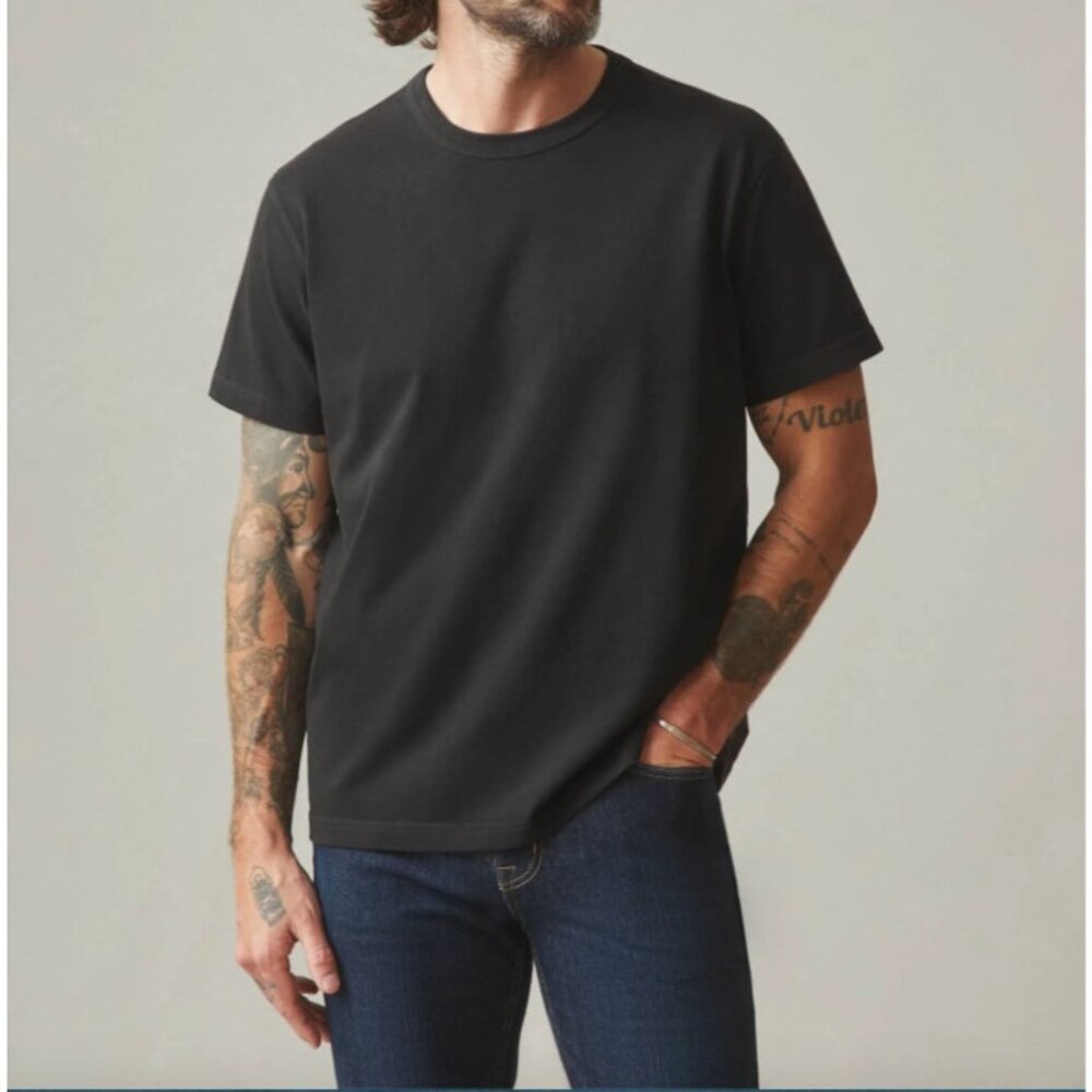 NEW‎ American Giant Mens Small Everest Short Sleeve Crew Neck Shirt Heavyweight
